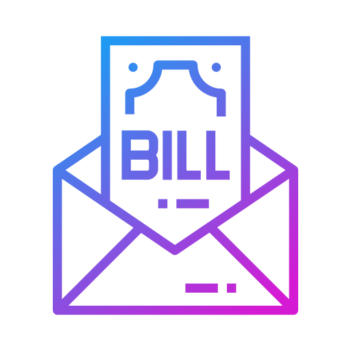 Bill Generic gradient outline icon