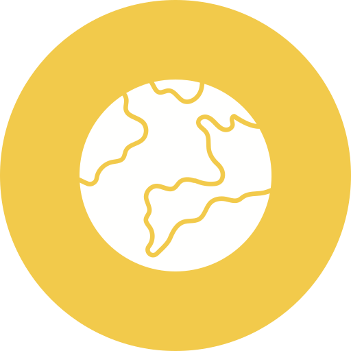 Planet earth Generic color fill icon