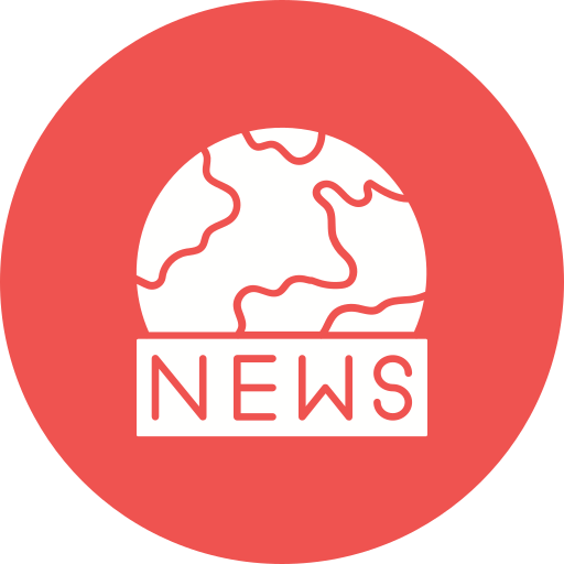 World news Generic color fill icon
