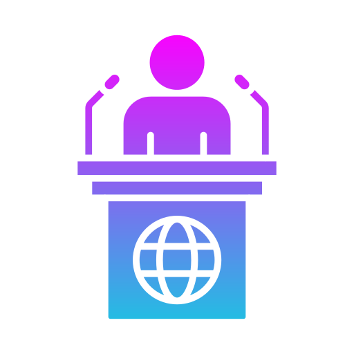 Conference Generic gradient fill icon
