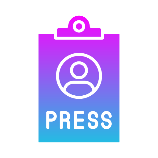 presseausweis Generic gradient fill icon