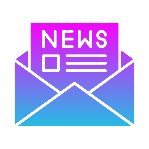 newsletter Generic gradient fill icon