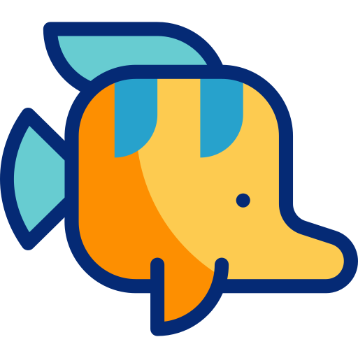 Рыба Basic Accent Lineal Color иконка