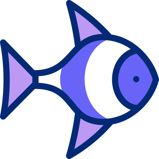 Рыба Basic Accent Lineal Color иконка