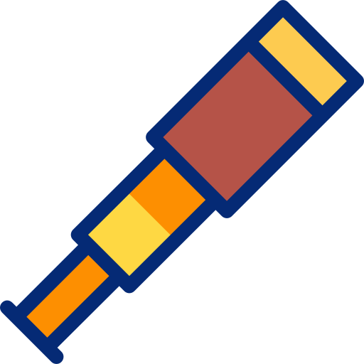 подзорная труба Basic Accent Lineal Color иконка