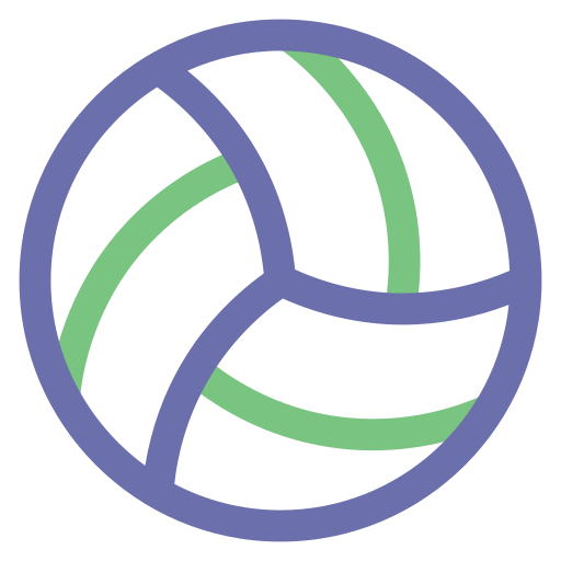 volleyball Generic color lineal-color icon