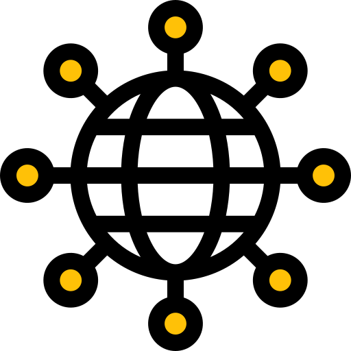 réseau Generic color lineal-color Icône