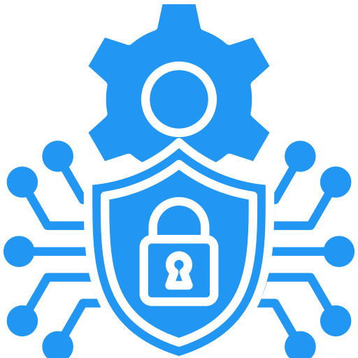bezpieczeństwo cybernetyczne Generic color fill ikona