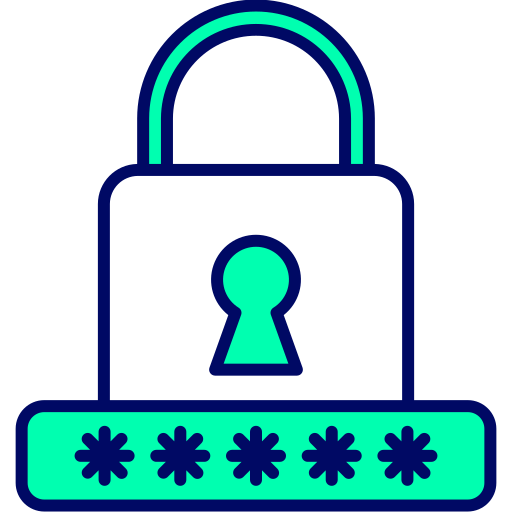 Password Generic color lineal-color icon