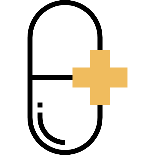 antibiótico Meticulous Yellow shadow icono