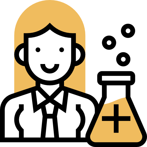 化学者 Meticulous Yellow shadow icon