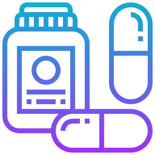 Pill Meticulous Gradient icon