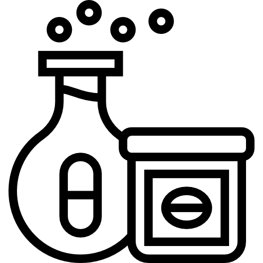 pharmazeutisch Meticulous Line icon