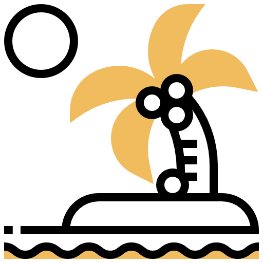 카리브해 Meticulous Yellow shadow icon