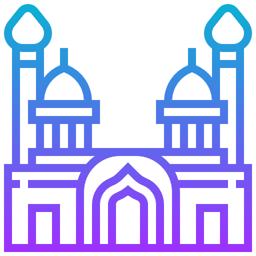 meczet bibi heybat Meticulous Gradient ikona