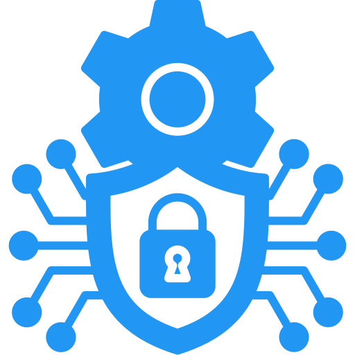 bezpieczeństwo cybernetyczne Generic color fill ikona