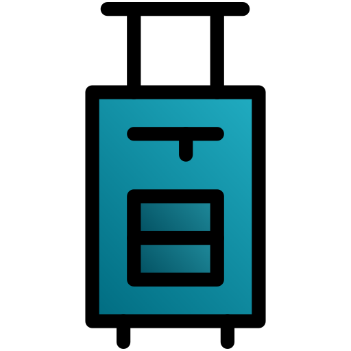 Luggage Generic gradient lineal-color icon