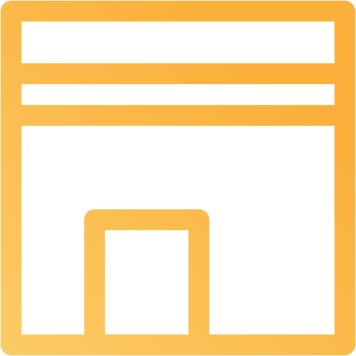 カーバ神殿 Generic gradient outline icon