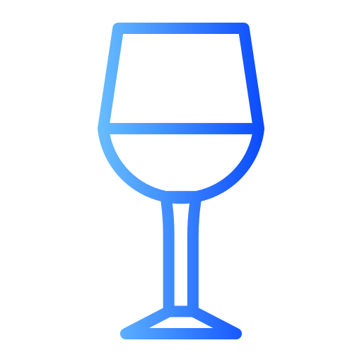 copo de vinho Generic gradient outline Ícone
