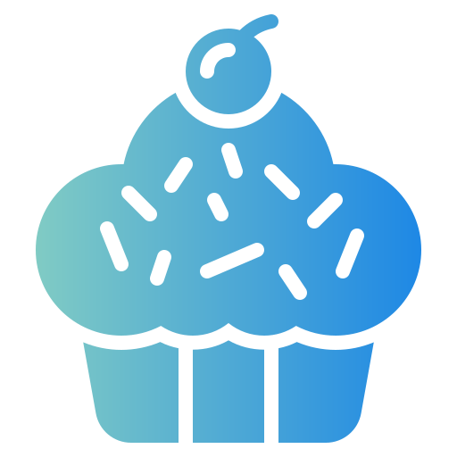 cupcake Generic gradient fill icon