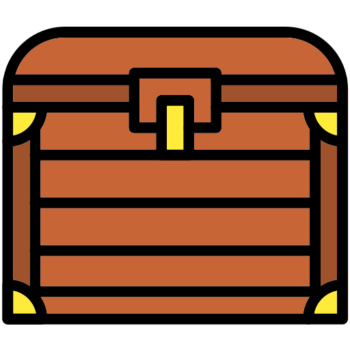 caja del tesoro Generic color lineal-color icono