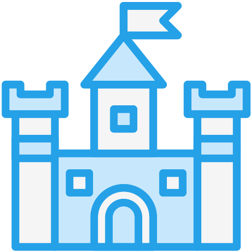 schloss Generic color lineal-color icon