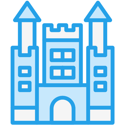 Castle Generic color lineal-color icon