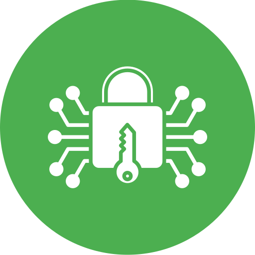 Encryption Generic color fill icon