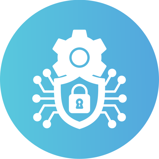 Cybersecurity Generic gradient fill icon
