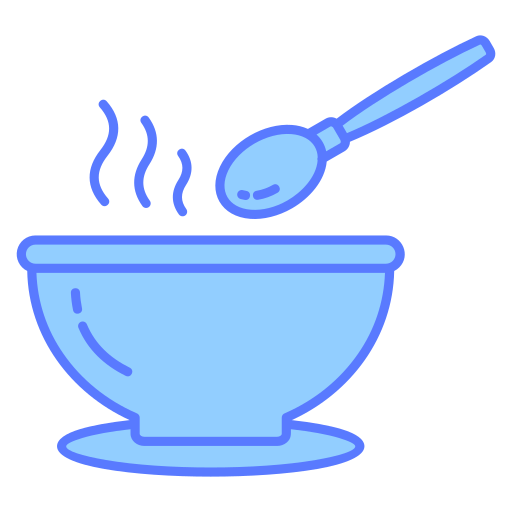 tazón de sopa Generic color lineal-color icono