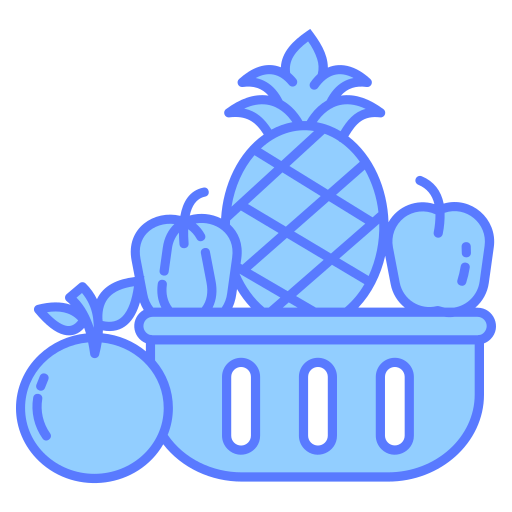 Fruit basket Generic color lineal-color icon