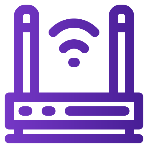 routera Generic gradient outline ikona