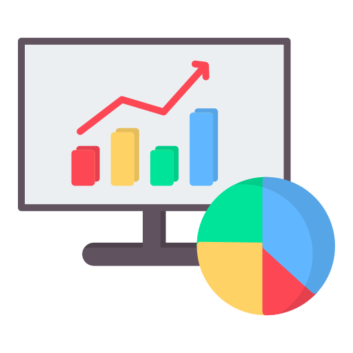 analyse de site web Generic color fill Icône