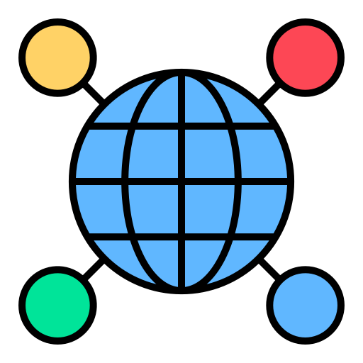 제휴 마케팅 Generic color lineal-color icon