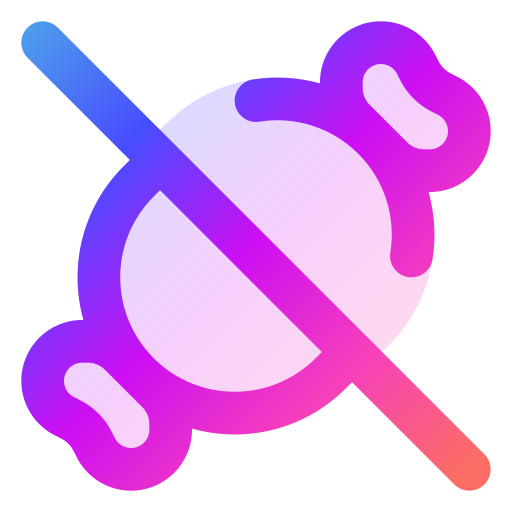 snoep Generic gradient lineal-color icoon