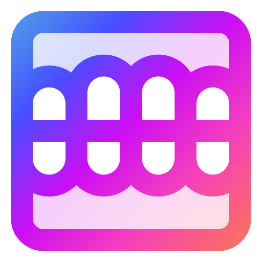 zähne Generic gradient lineal-color icon