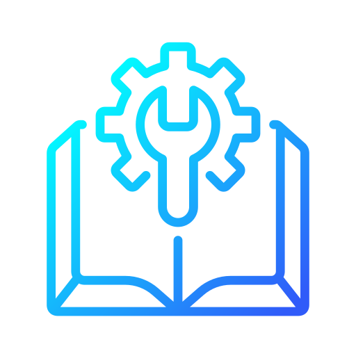 Manual book Generic gradient outline icon