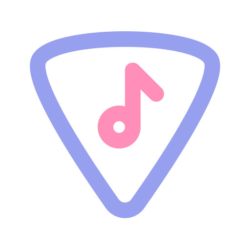 Guitar pick Generic color outline icon