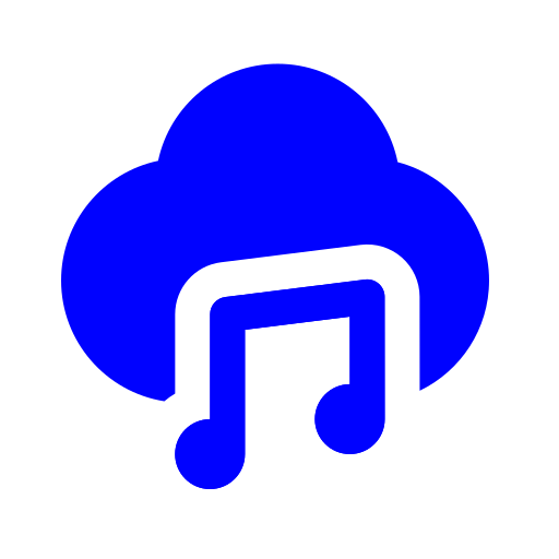 Музыкальное облако Generic color fill иконка