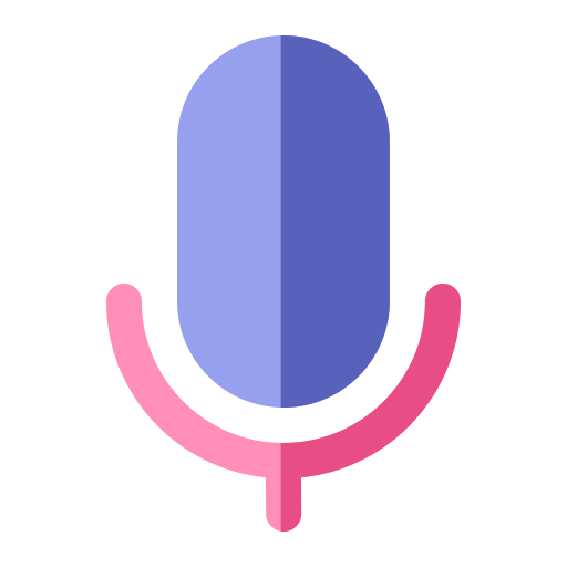 마이크로폰 Generic color fill icon
