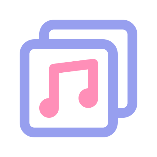 album de musique Generic color outline Icône