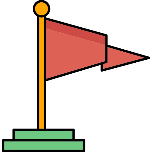 国旗 Generic color lineal-color icon