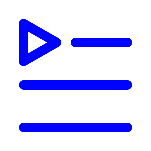 Музыкальный плейлист Generic color outline иконка