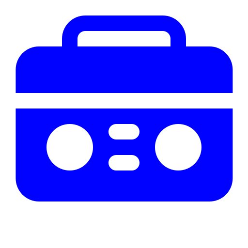 テープレコーダー Generic color fill icon