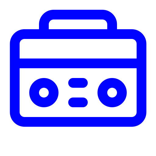 kassettenrekorder Generic color outline icon