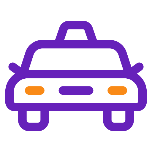 タクシー Generic color outline icon