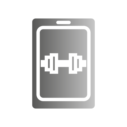 applicazione per il fitness Generic gradient fill icona