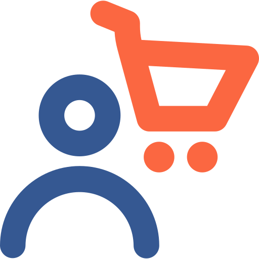 Customer cart Generic color fill icon