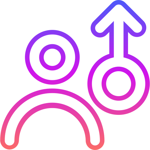 männlich Generic gradient outline icon