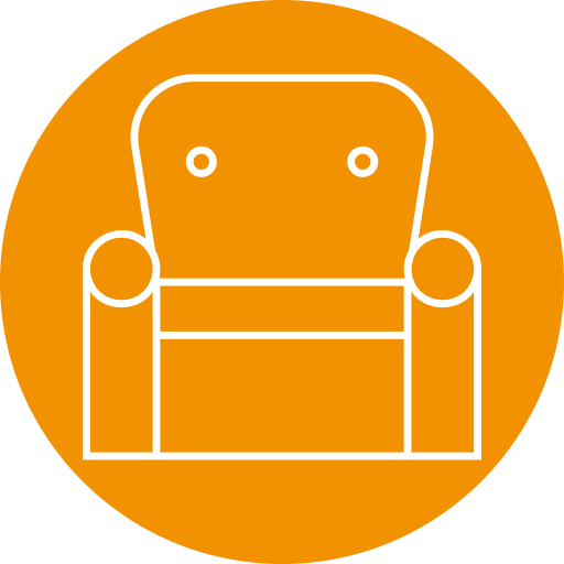 sillón Generic color fill icono